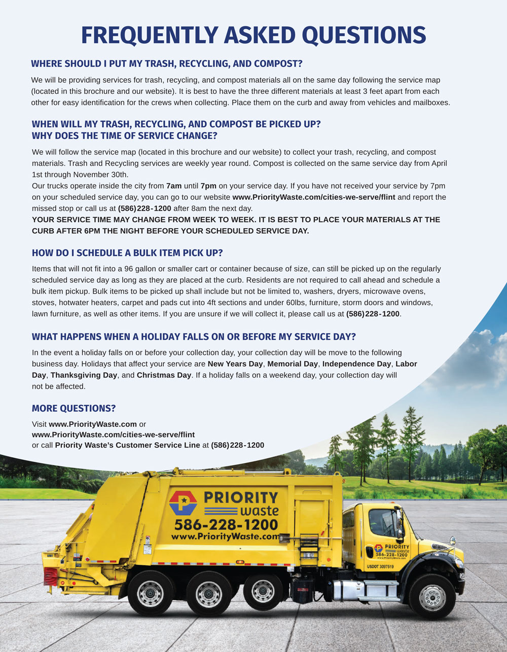 Priority Waste Brochure, Page 3